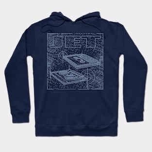 Jet Technical Drawing Hoodie